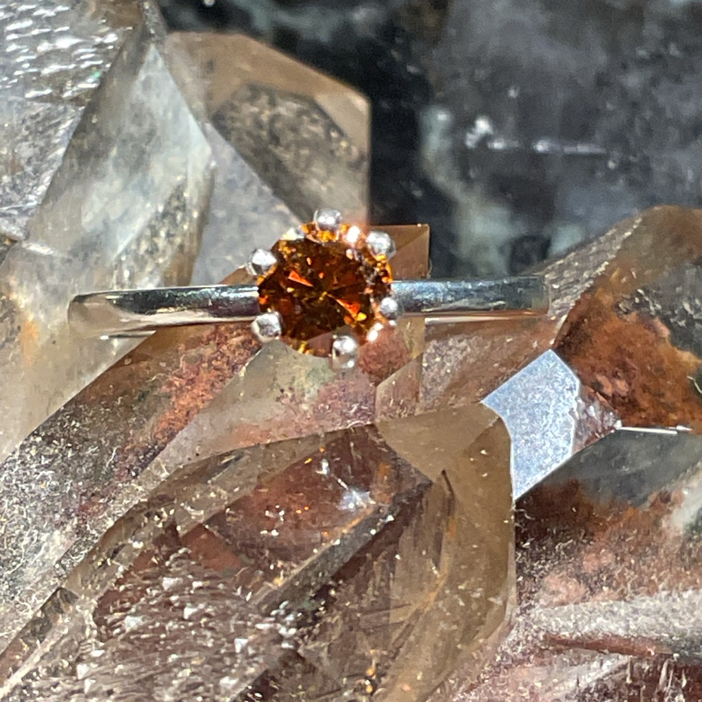 Yellow Sapphire .925 Silver Ring